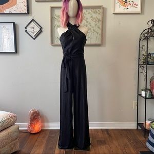 Shimmery Black Jumpsuit